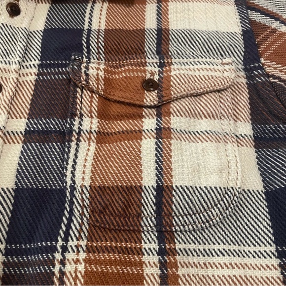 Outerknown Blanket Flannel Button Up Shirt - Picture 3 of 6